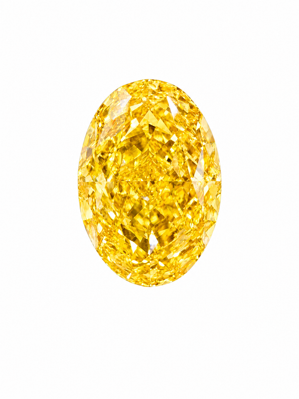 Lab Grown Diamond_Yellow 5.09ct FVY VS1