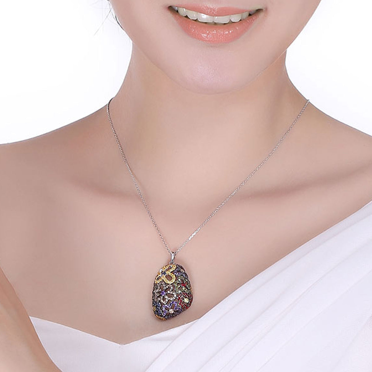 Floret Pendant Necklace
