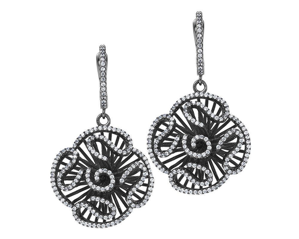Cascade Blossom Stud Earrings
