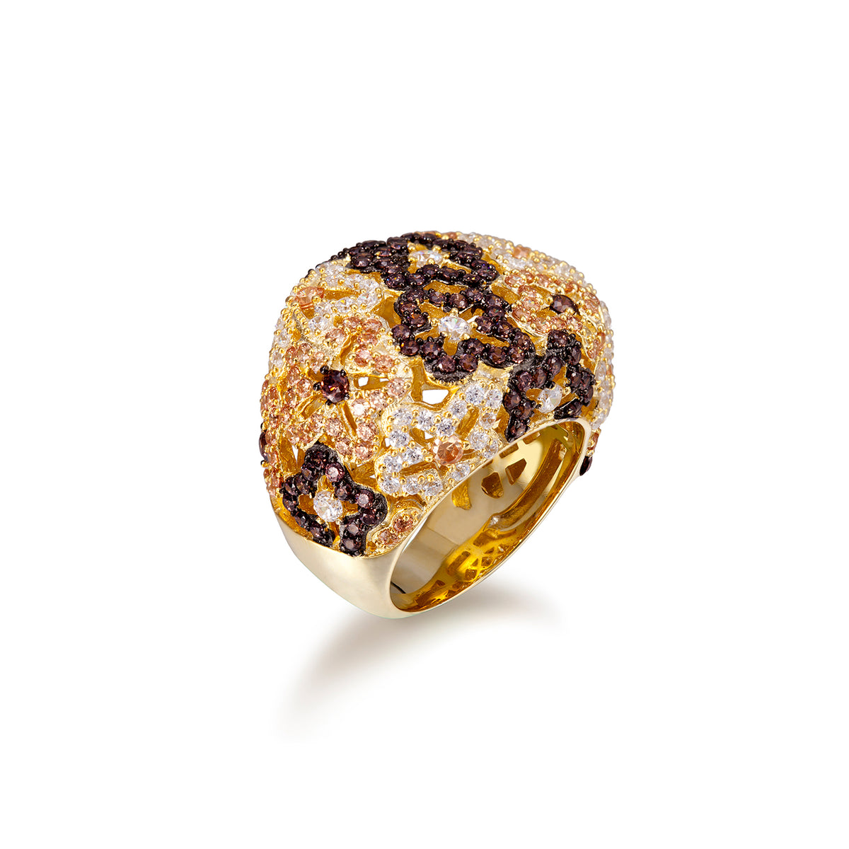Floret Pavé Ring