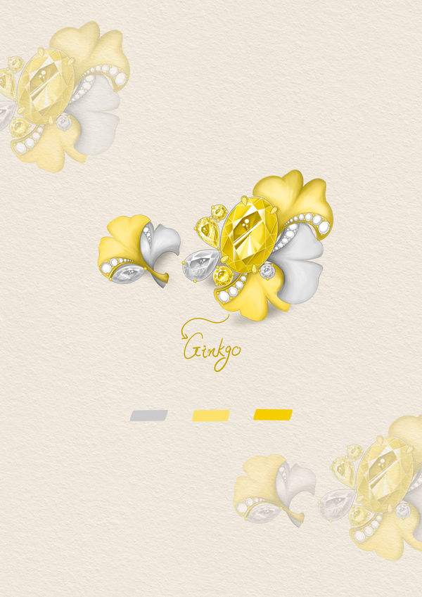 Bloom Ginkgo Ring
