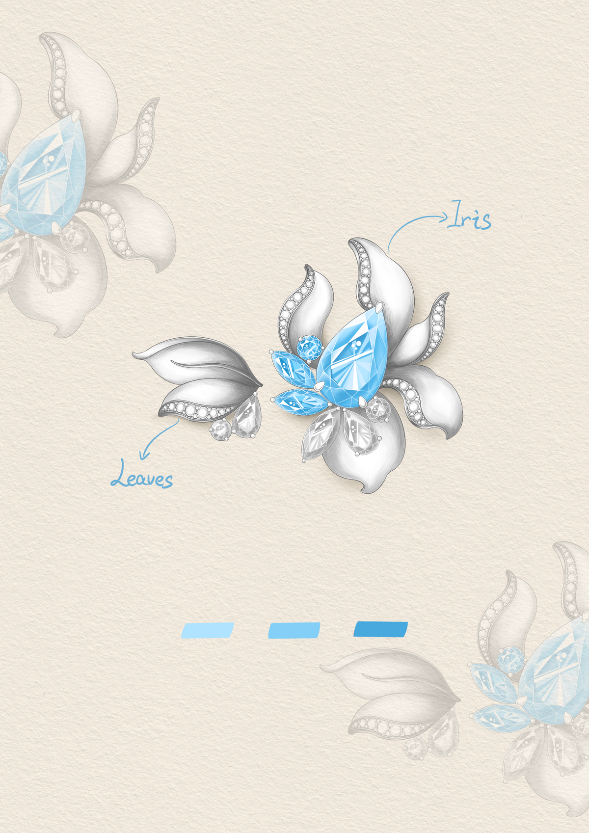 Bloom Iris Ring
