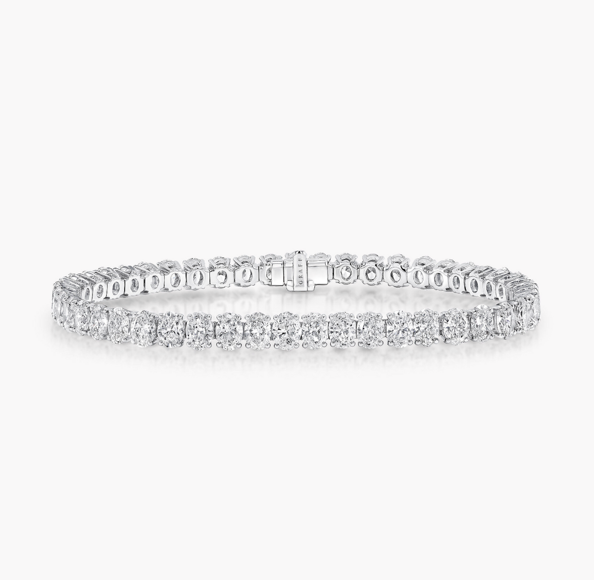 Tennis Bracelet_Oval_White